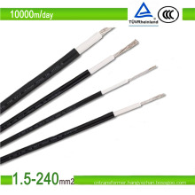 4mm2 Tinned Copper Photovoltaic Cable Xlpo Insulation for Solar System